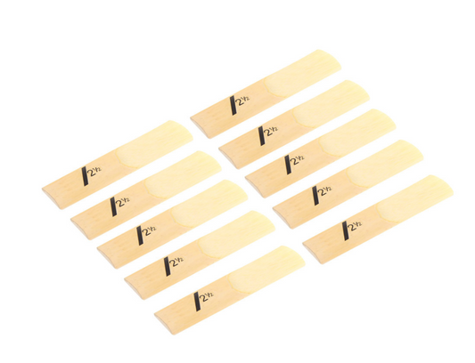 10 Pack Bamboo Reeds- Eb Alto Saxophone