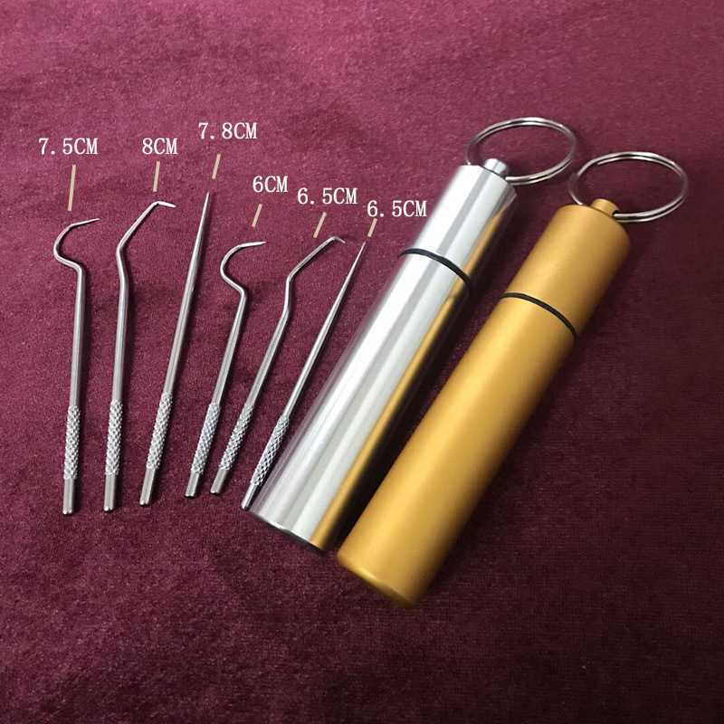 Stainless Steel Portable Cleaning Tools - 7pcs