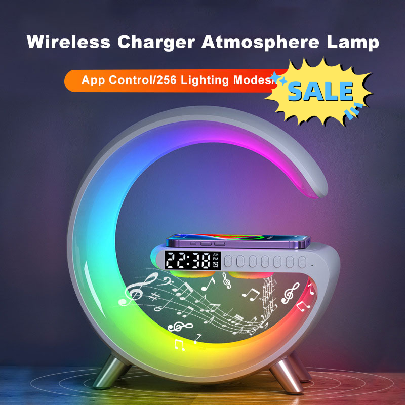 Atmosphere Lamp, Bluetooth Speaker & Alarm Clock